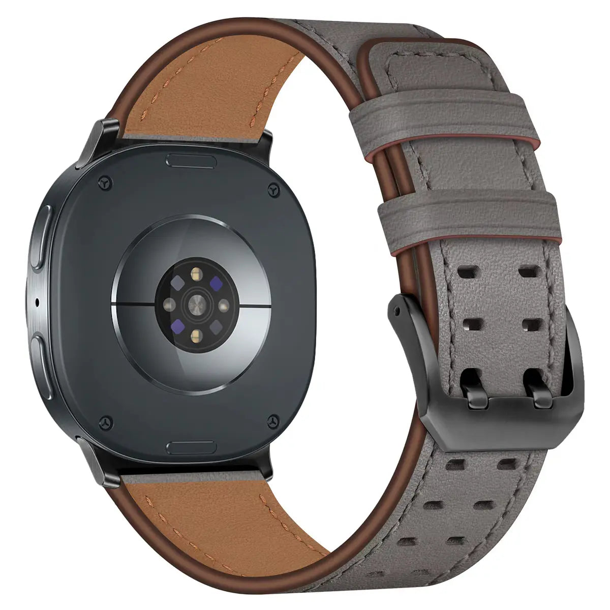Samsung Galaxy Watch 8 - 40mm Double Pin Leather Strap (Grey)