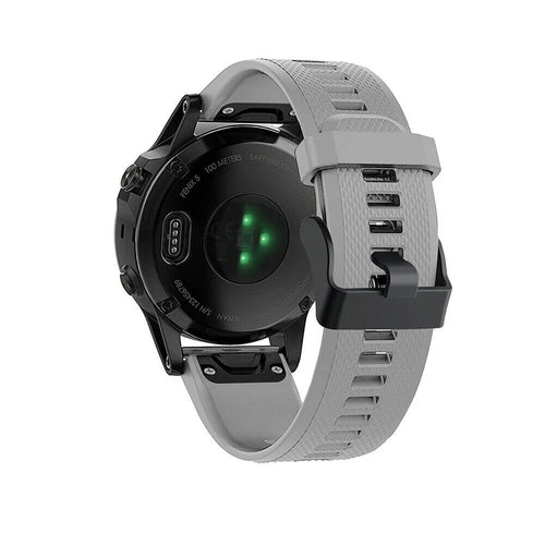 Garmin Tactix 8 - 47mm siliconen bandje (grijs)