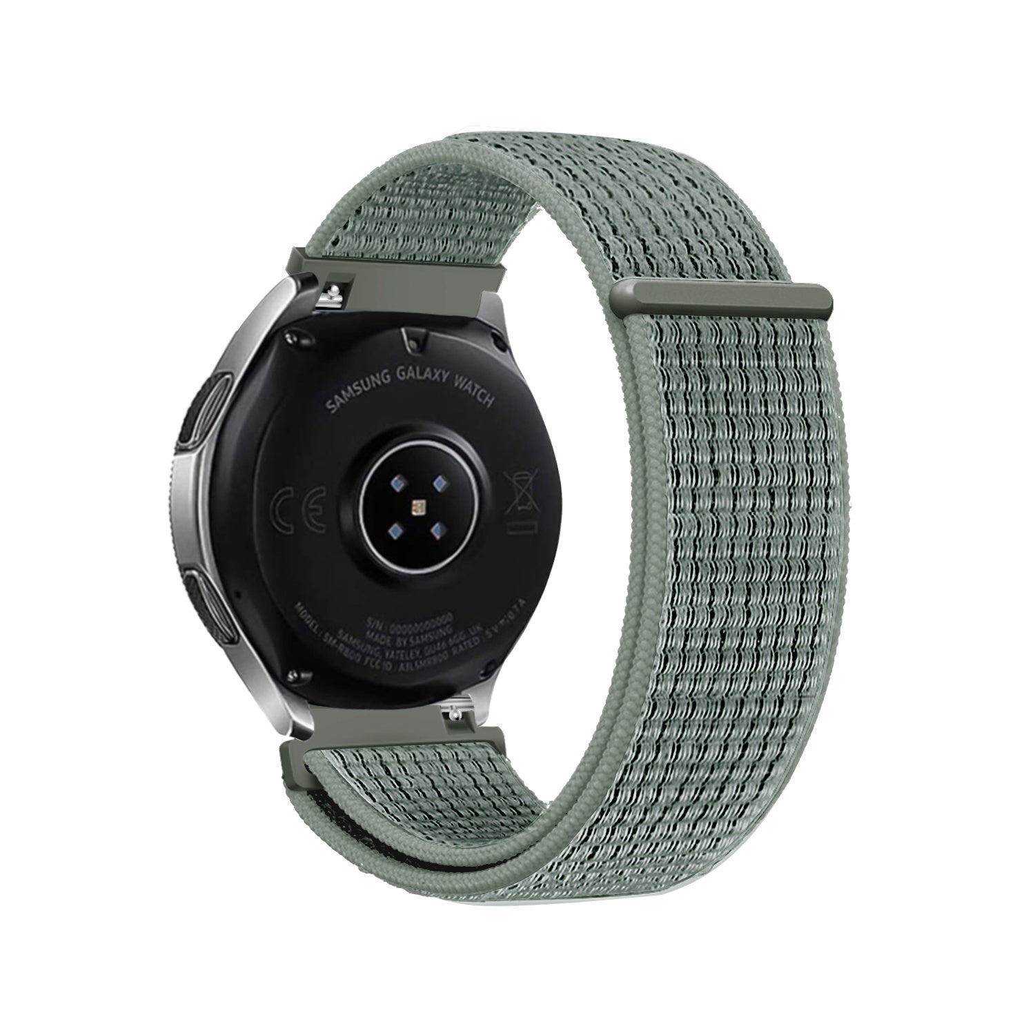 Amazfit Bip 6 nylon bandje (grijs-groen)