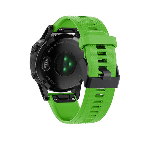 Garmin Tactix 8 - 47mm siliconen bandje (groen)