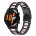 Huawei Watch GT 2 stalen band (zwart/roze)
