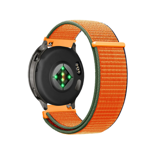 Bandz Garmin Forerunner 255s Nylon Loop Strap (Kumquat)