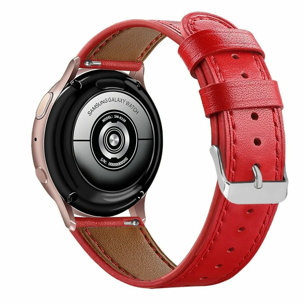 Amazfit GTR Mini modern leren band (rood)