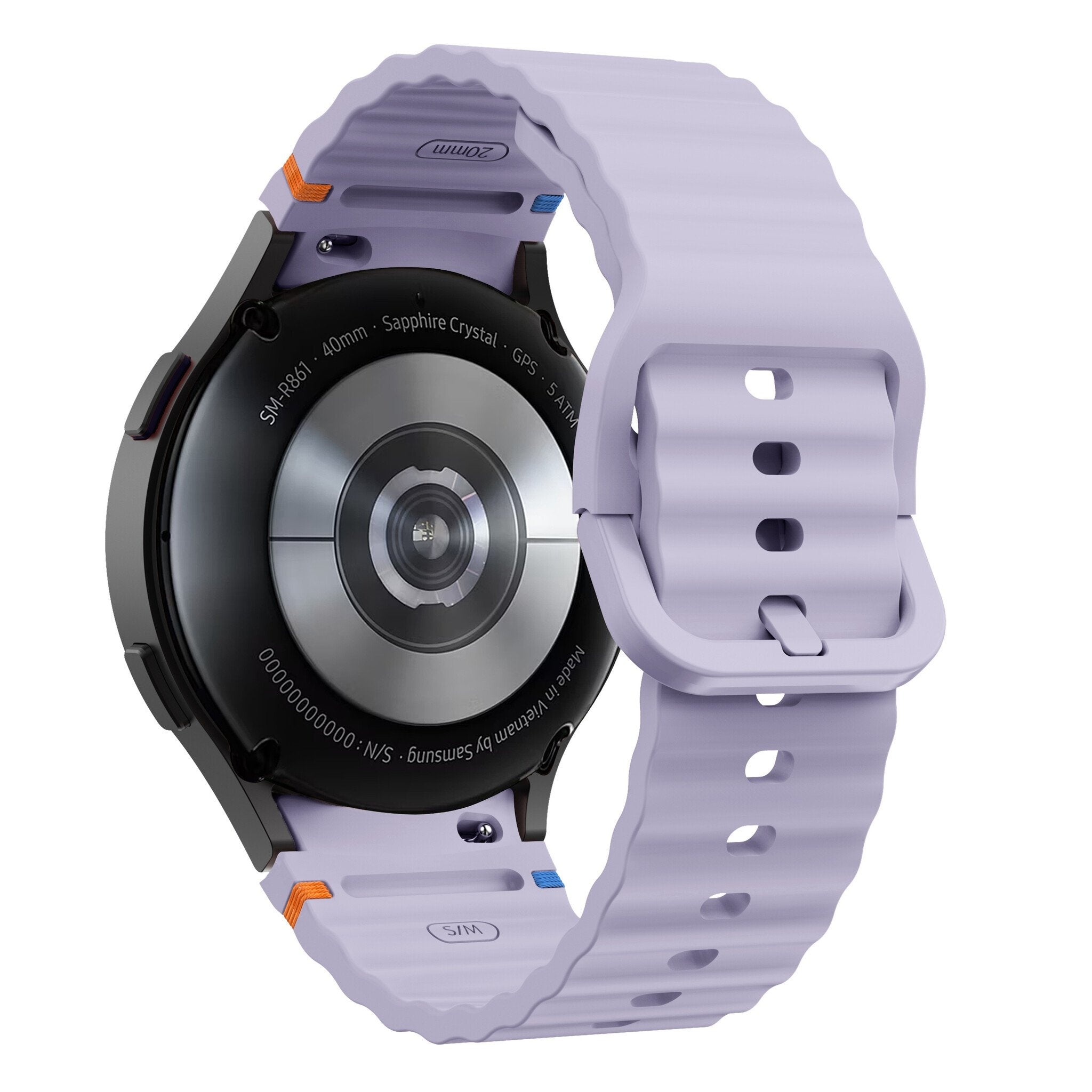 Samsung Galaxy Watch 6 Classic 43mm Wave Strap (Light Purple)