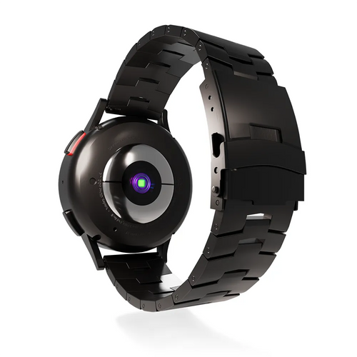 Amazfit Cheetah (Pro) titanium grain band (zwart)