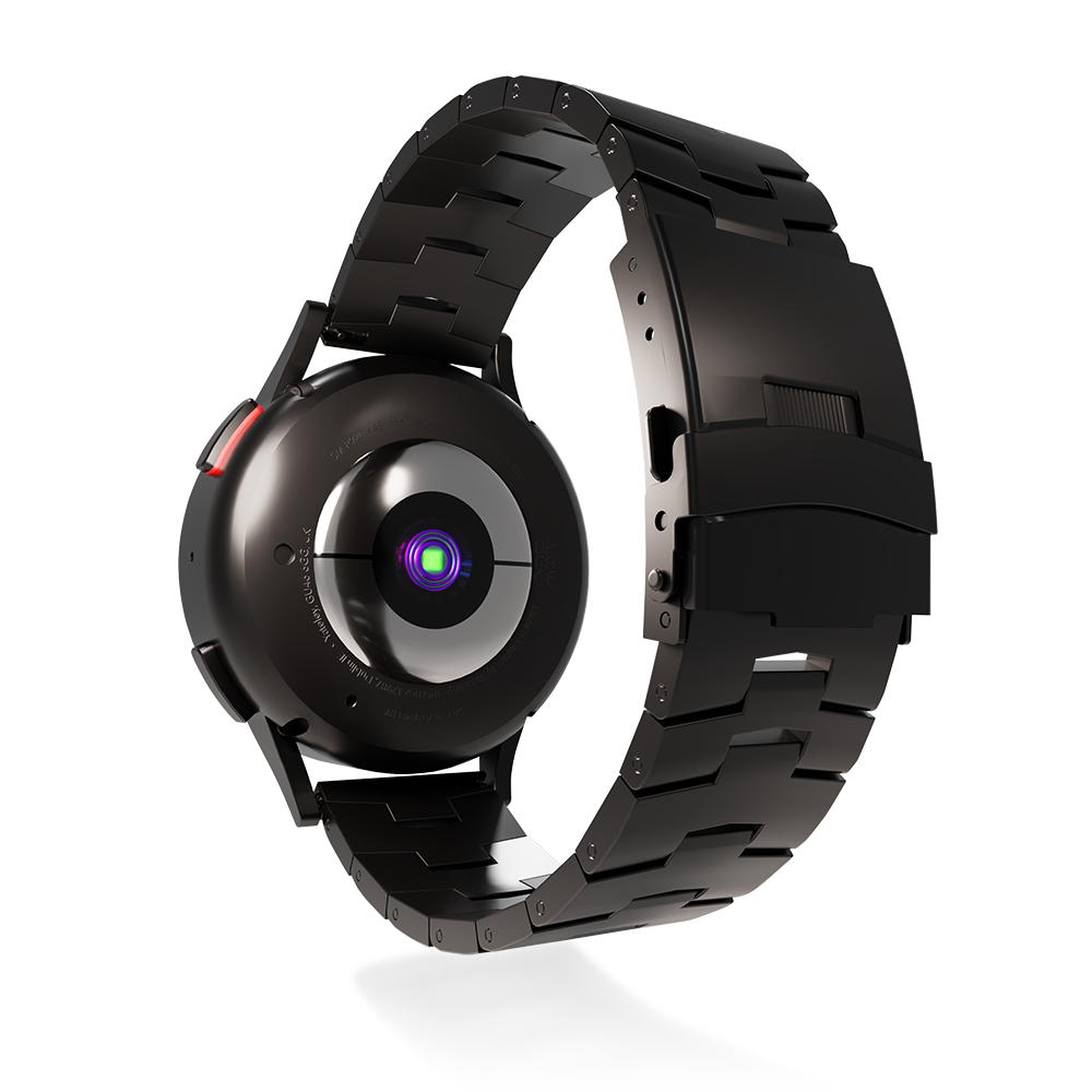 Suunto Race 2 Titanium Grain Strap (Black)