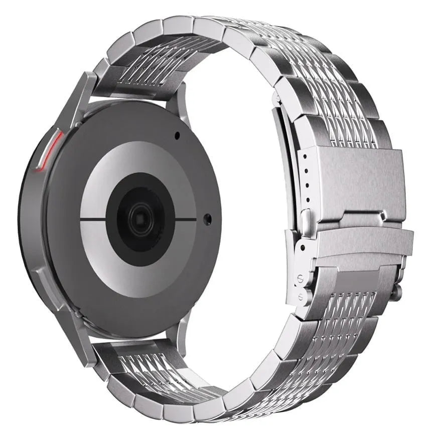 Oppo Watch X2 Premium Steel Link Strap (Silver)