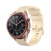 Samsung Galaxy Watch 3 41mm Luxe Siliconen bandje (beige)