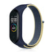 Xiaomi Mi Band 3 / 4 nylon bandje (donkerblauw)