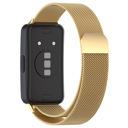 Huawei Band 10 Milanese band (goud)