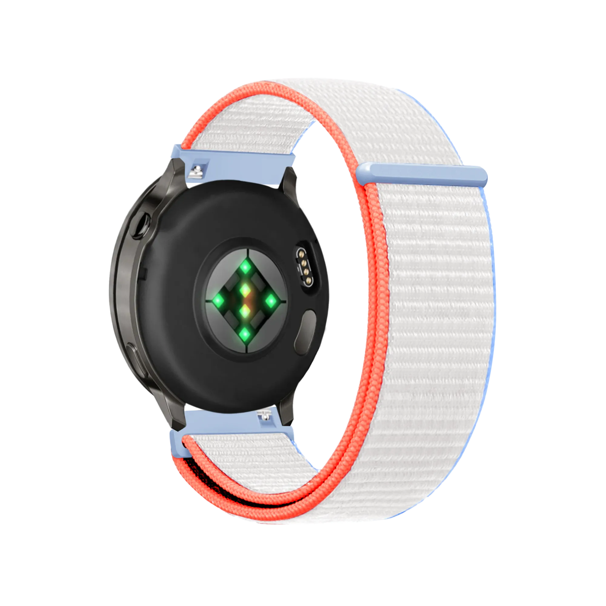 Bandz Garmin Forerunner 265s nylon loop band (milk white)