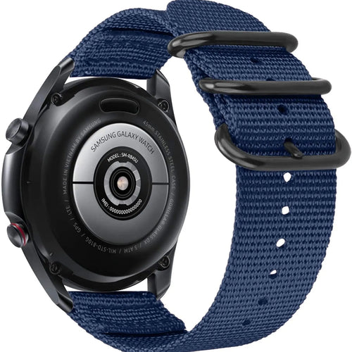 Fossil Gen 4 Explorist (HR) Nylon Strap with Buckle (Blue)
