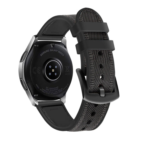 Xiaomi Watch 2 nylon hybrid bandje (zwart)