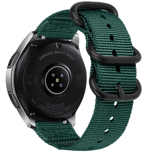 Amazfit Active 2 Nylon Buckle Strap (Dark Green)