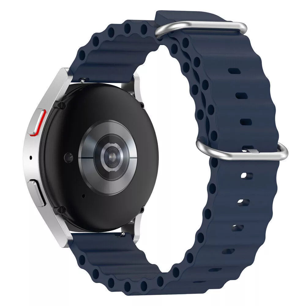 Huawei Watch 5 - 46mm Ocean bandje (donkerblauw)