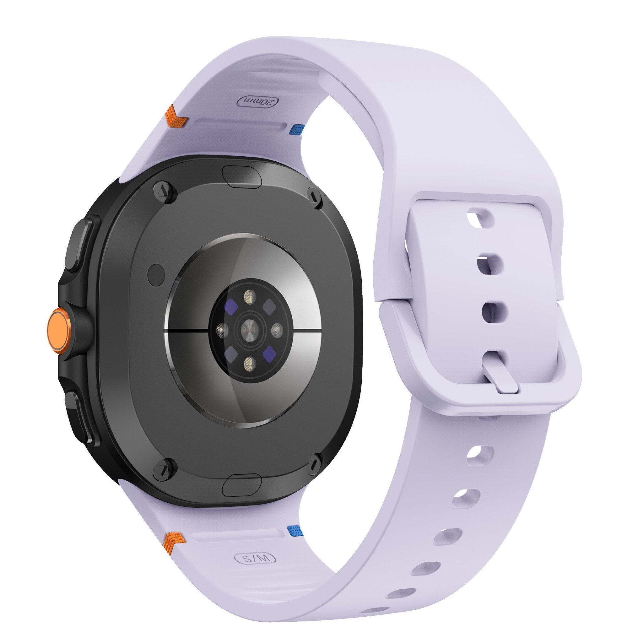 Samsung Galaxy Watch 8 - 40mm siliconen bandje (lichtpaars)