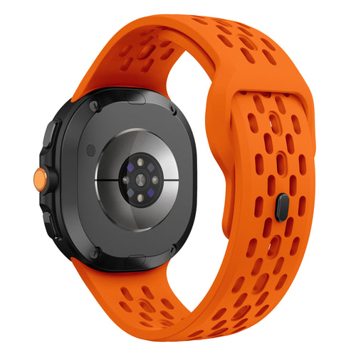 Samsung Galaxy Watch 8 - 40mm Silicone Air Strap (Orange)