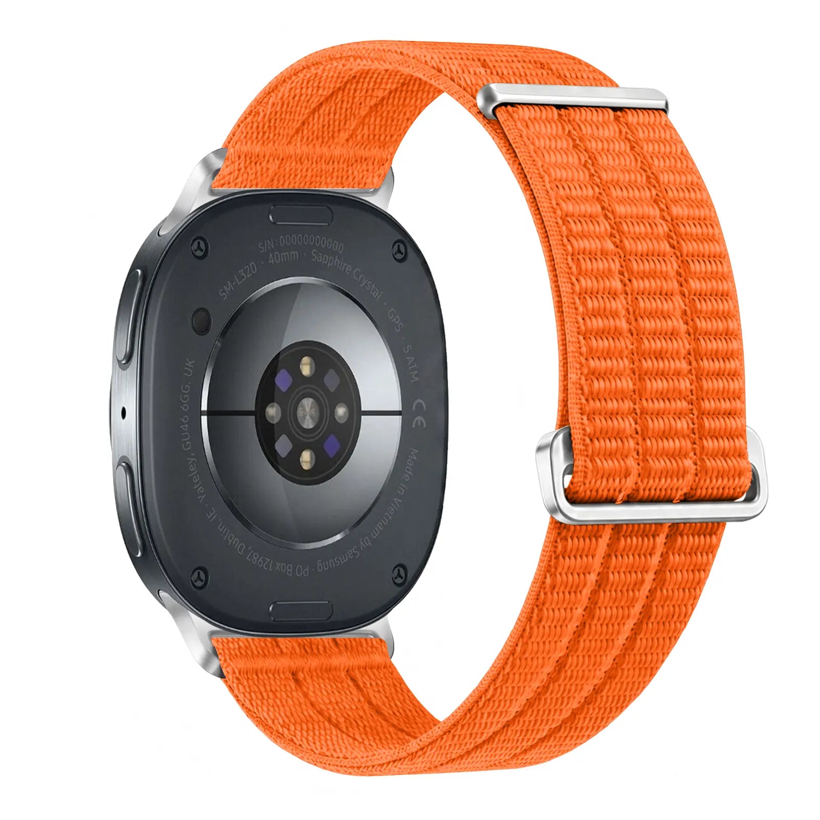 Samsung Galaxy Watch 8 - 44mm nylon air band (oranje)