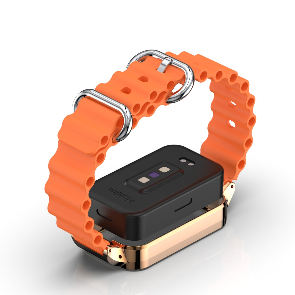 Xiaomi Smart Band 9 Active Ocean siliconen bandje (oranje)