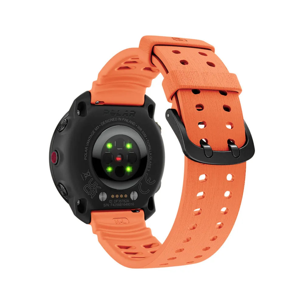 Polar Vantage M silicone grain band (oranje)