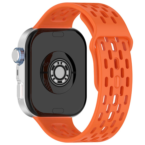Xiaomi Smart Band 10 Pro siliconen air bandje (oranje)