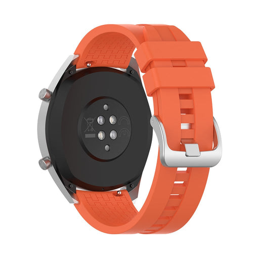 Huawei Watch GT 5 - 46mm extreme silicone band (oranje)