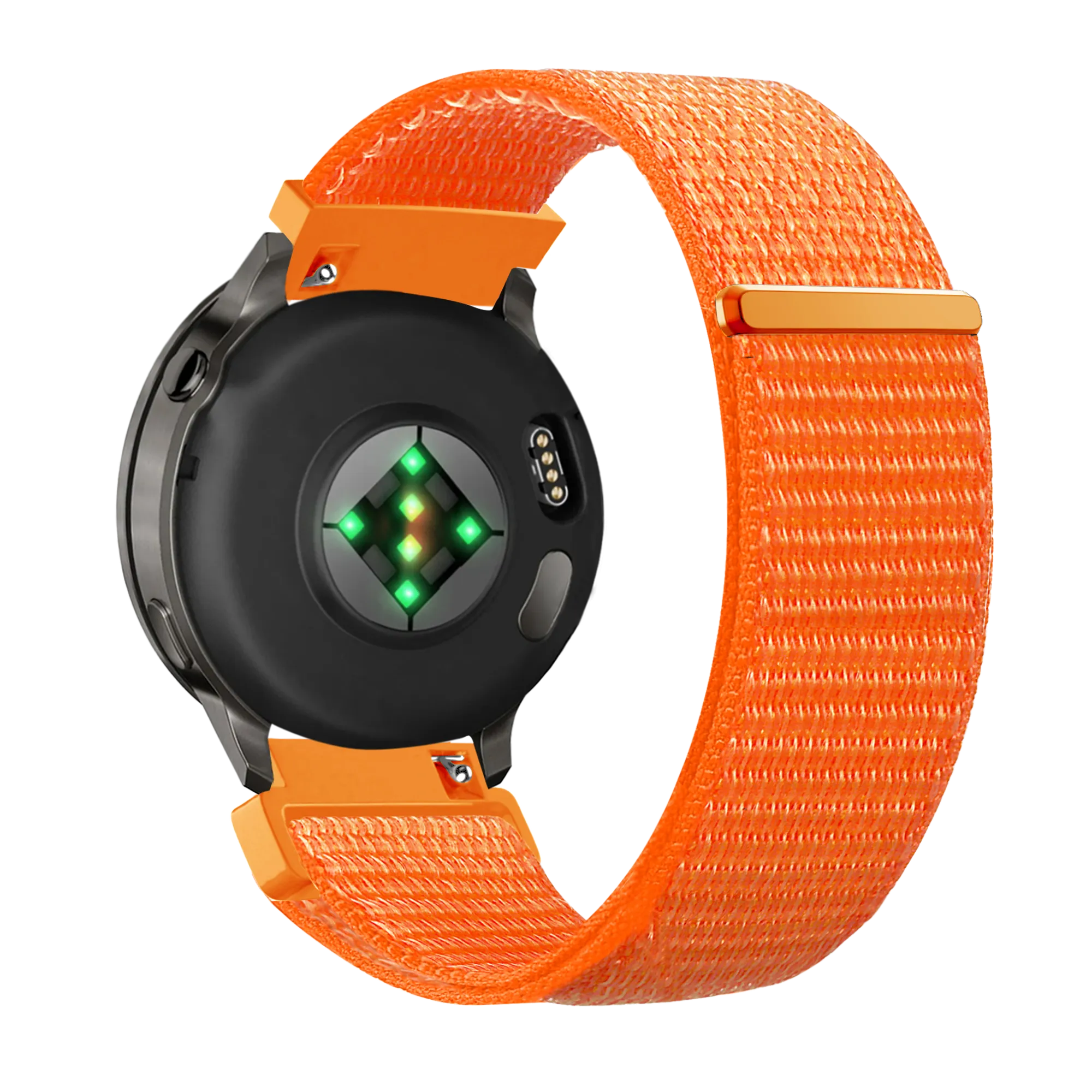 Bandz Garmin Forerunner 265 Nylon Loop Strap (Orange)