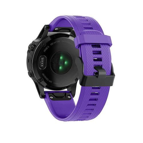 Garmin Forerunner 970 siliconen bandje (paars)