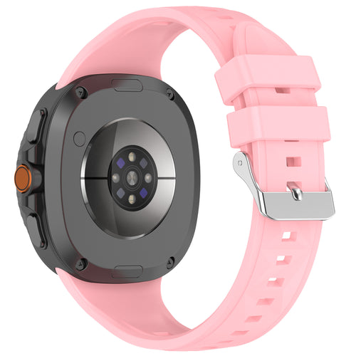 Samsung Galaxy Watch 8 Classic diamond silicone band (roze)