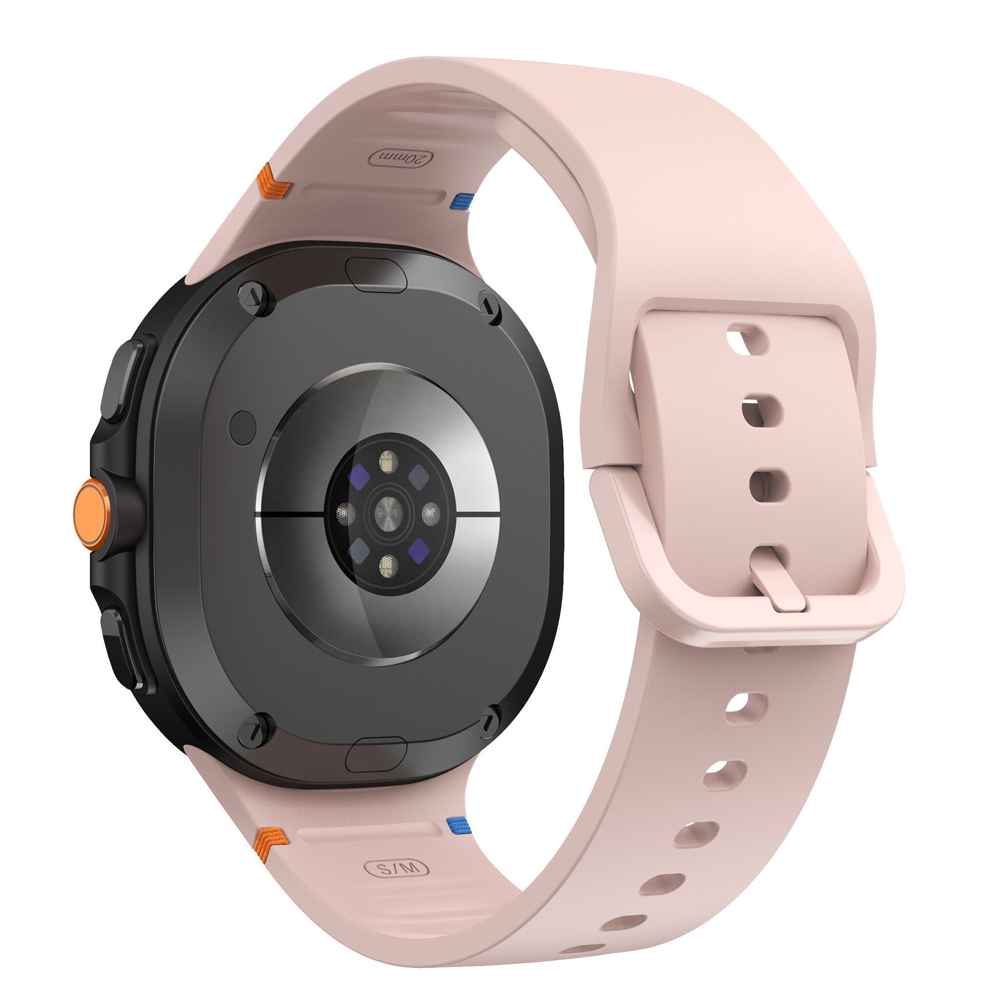 Samsung Galaxy Watch 9 - 44mm Silicone Strap (Pink)