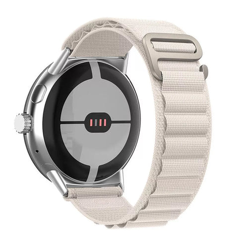 Google Pixel Watch 4 - 41mm Alpine bandje (sterrenlicht)