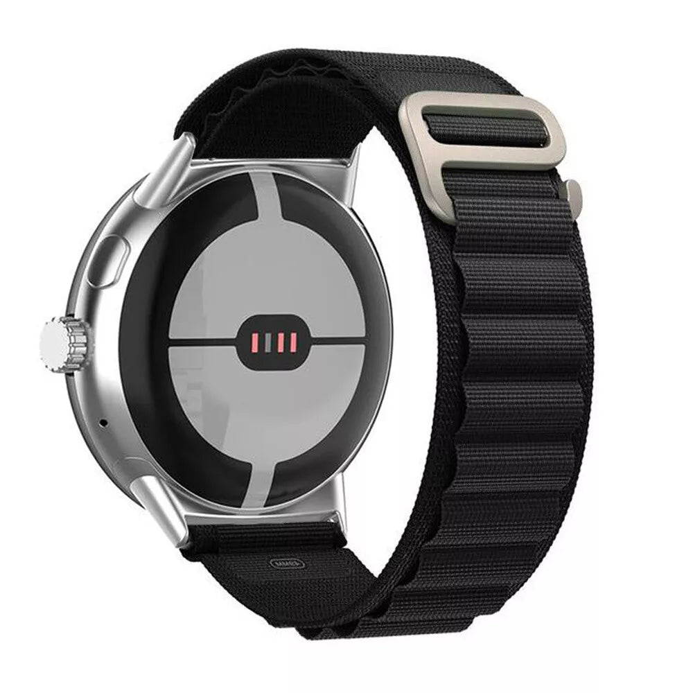 Google Pixel Watch 4 - 41mm Alpine bandje (zwart)