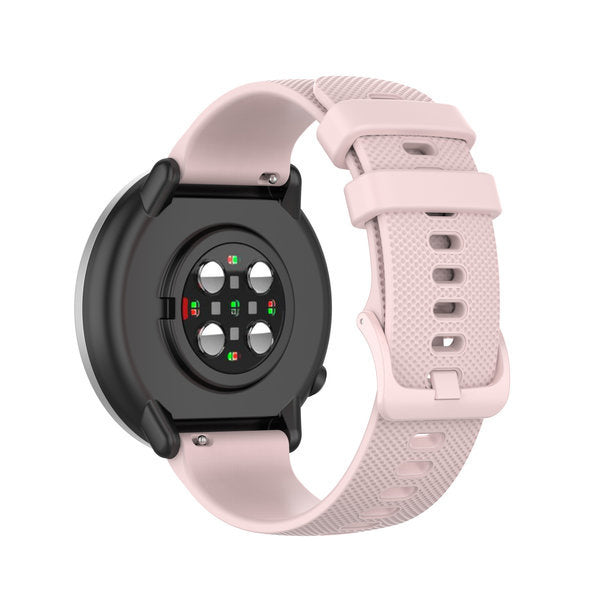 Luxe siliconen horlogeband 20mm - universeel - roze