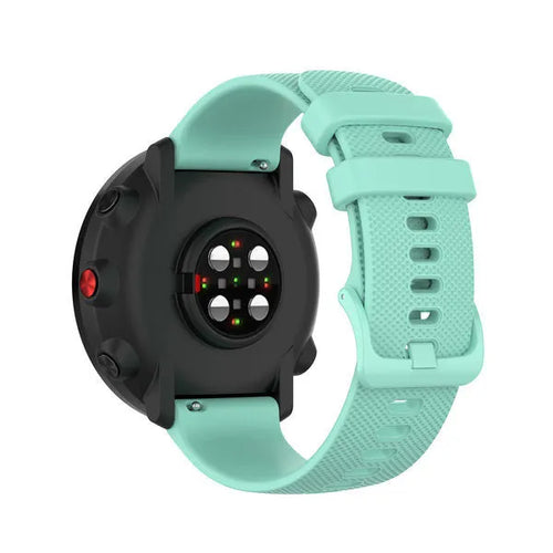 Amazfit Bip 6 luxe siliconen bandje (aqua)