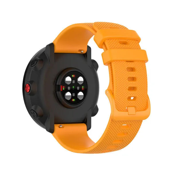 Coros Pace 3 luxe siliconen bandje (oranje)