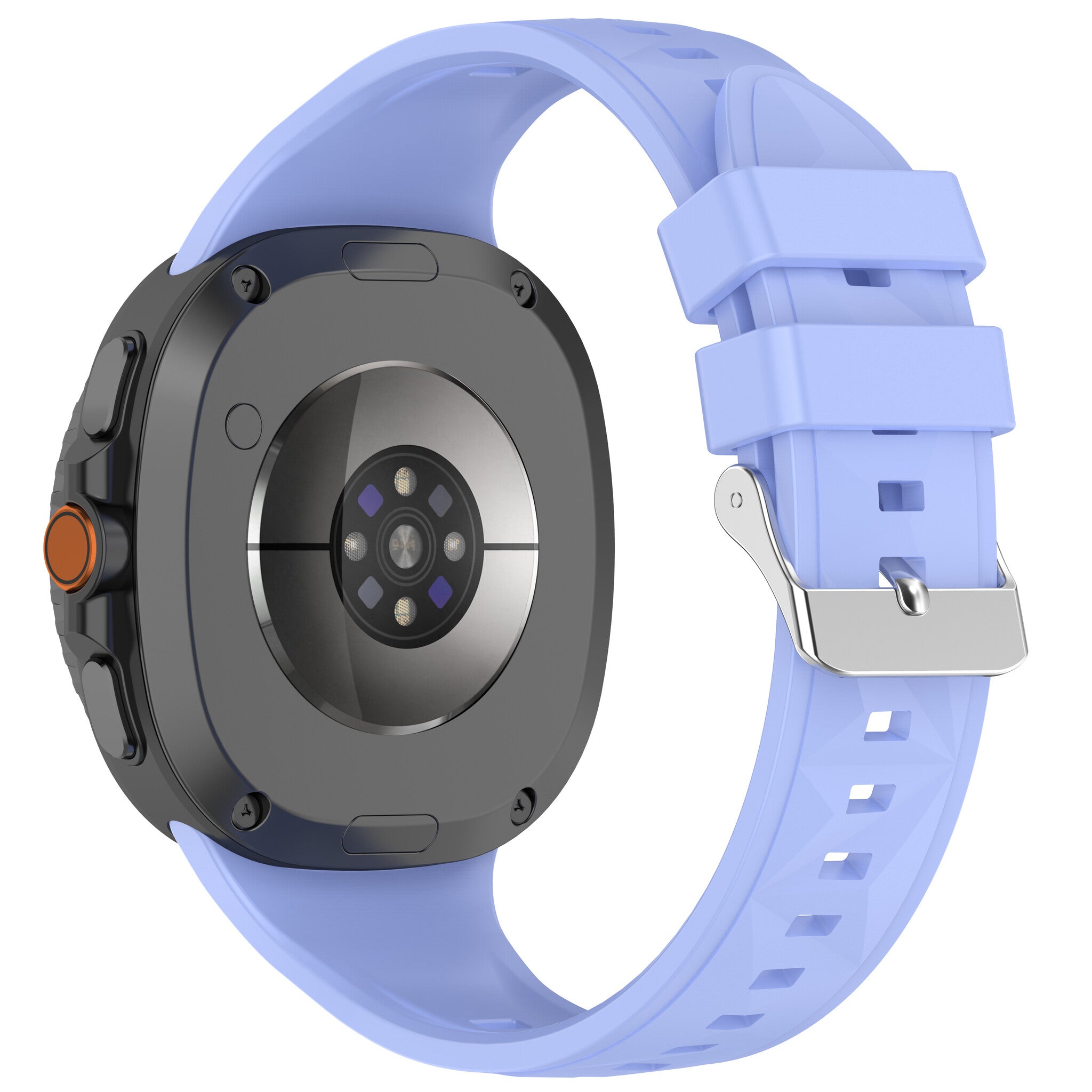 Samsung Galaxy Watch 9 - 44mm diamond silicone band (paars)