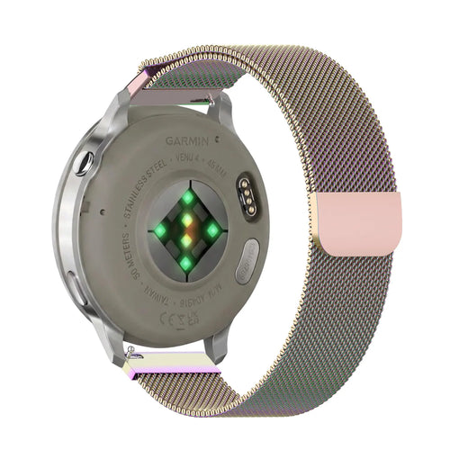 Garmin Forerunner 170 Milanese Strap (Rainbow)