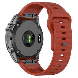 Garmin Instinct 3 - 45mm outdoor siliconen band (rood)
