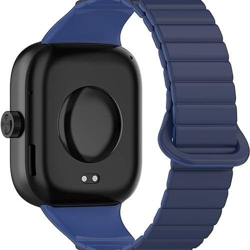 Xiaomi Smart Band 8 Pro magnetisch siliconen bandje (duo blauw)