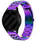 Samsung Galaxy Watch FE stalen band (regenboog)