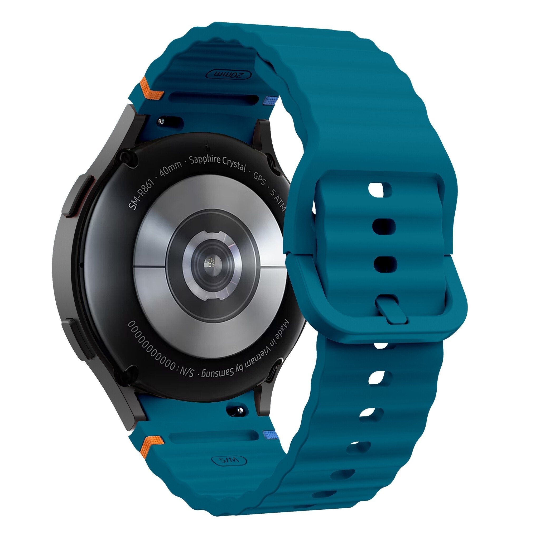 Samsung Galaxy Watch 6 Classic 47mm Wave bandje (groenblauw)