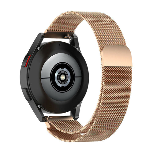 Garmin Vivomove Luxe Milanese Strap (Rose Gold)