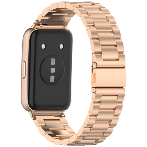Huawei Band 11 Pro stalen band (roségoud)