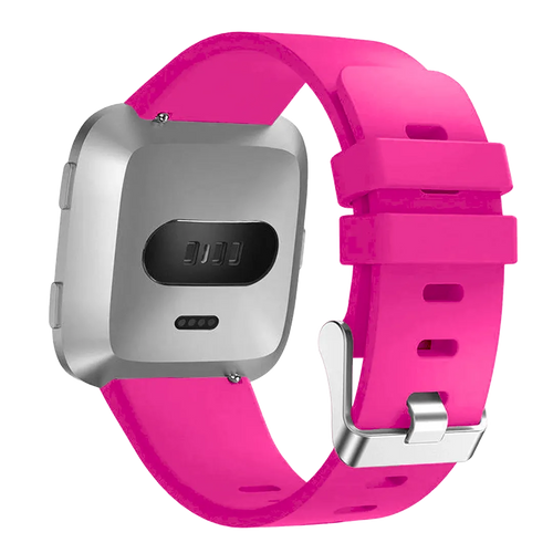 Fitbit Versa (2) siliconen bandje (knalroze)