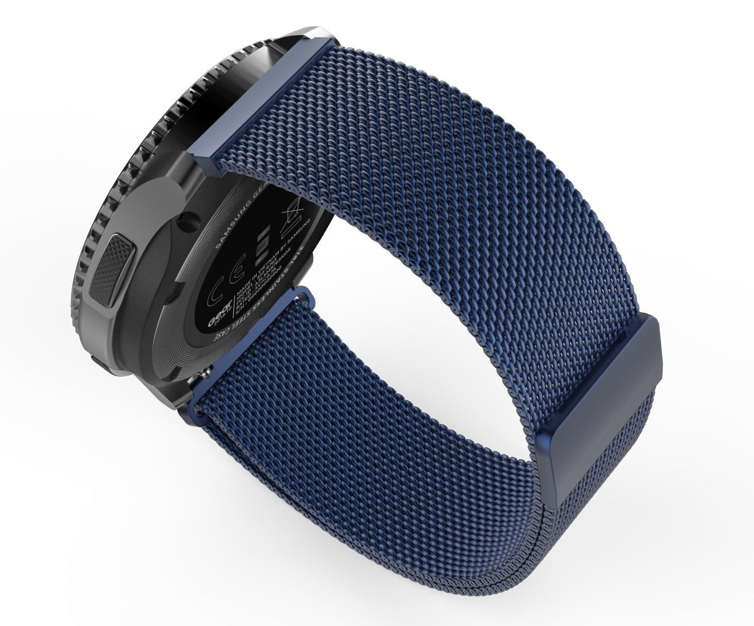 Samsung Galaxy Watch 46mm Milanese band (blauw)