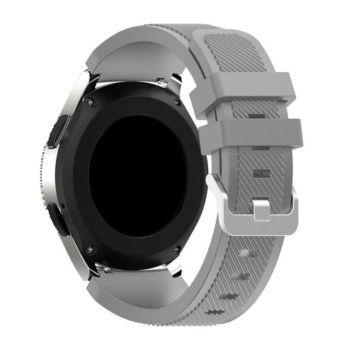 Amazfit Cheetah (Pro) twill siliconen bandje (grijs)