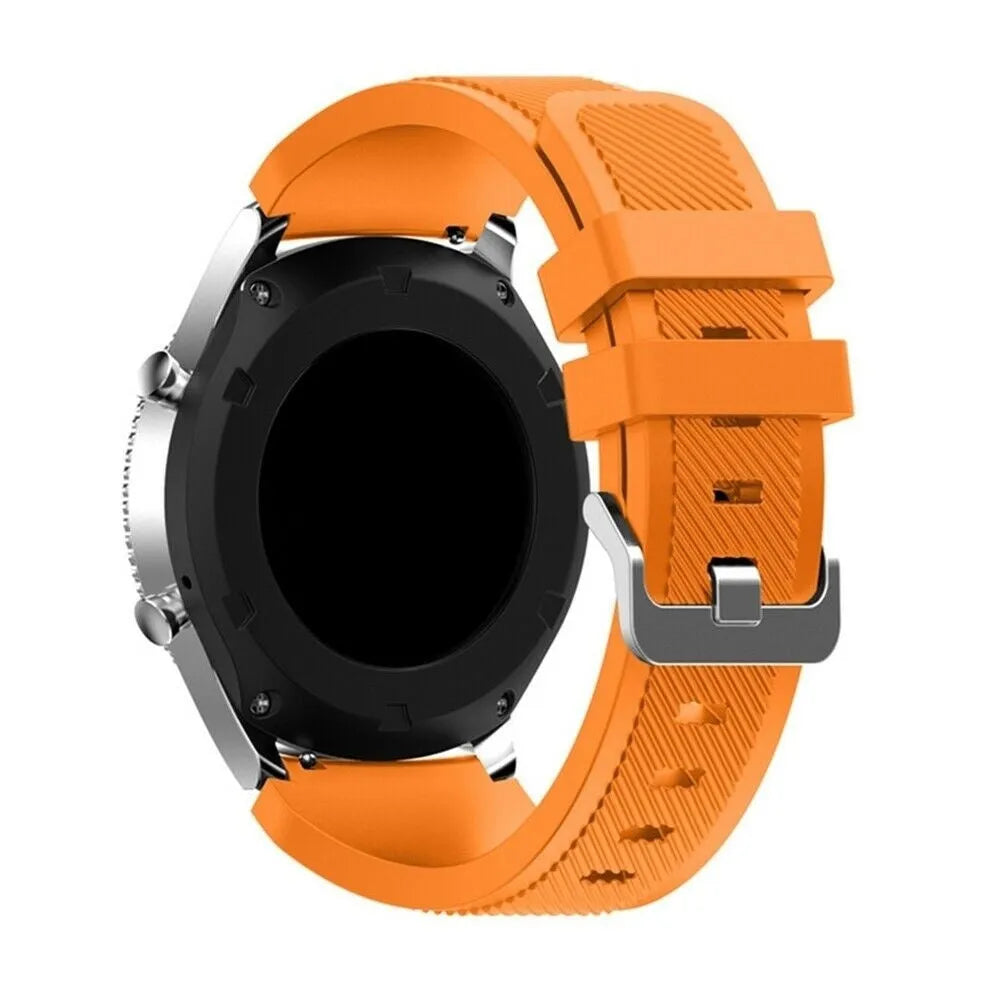 Fossil Gen 4 Explorist (HR) siliconen bandje (oranje)