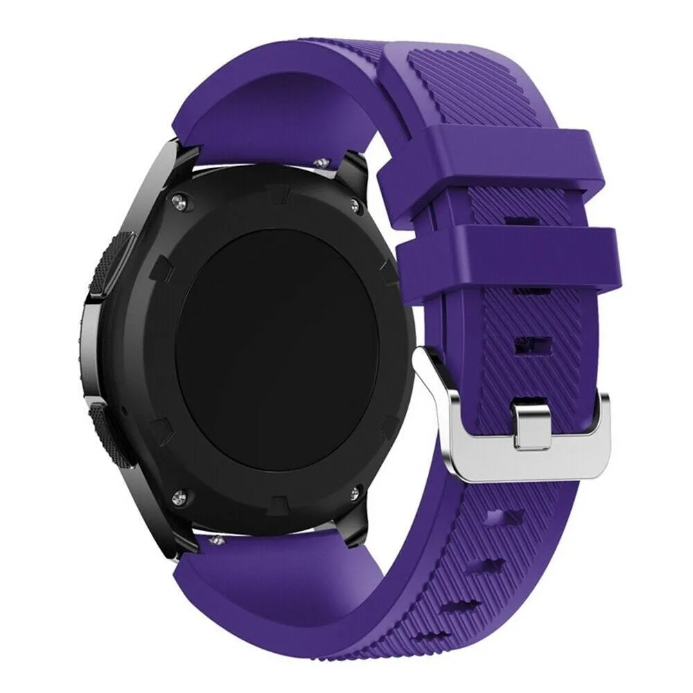Oppo Watch X3 Twill Silicone Strap (Purple)