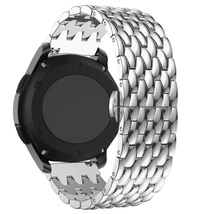 Gard Pro Health Smartwatch 3 - 48mm Steel Dragon Strap (Silver)