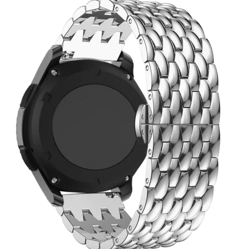 Amazfit GTR 4 draken stalen band (zilver)
